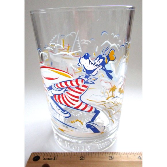 Goofy Dog Walt Disney World 25 Years "Remember The Magic" - Drinking Glass Coll. - Picture 13 of 13